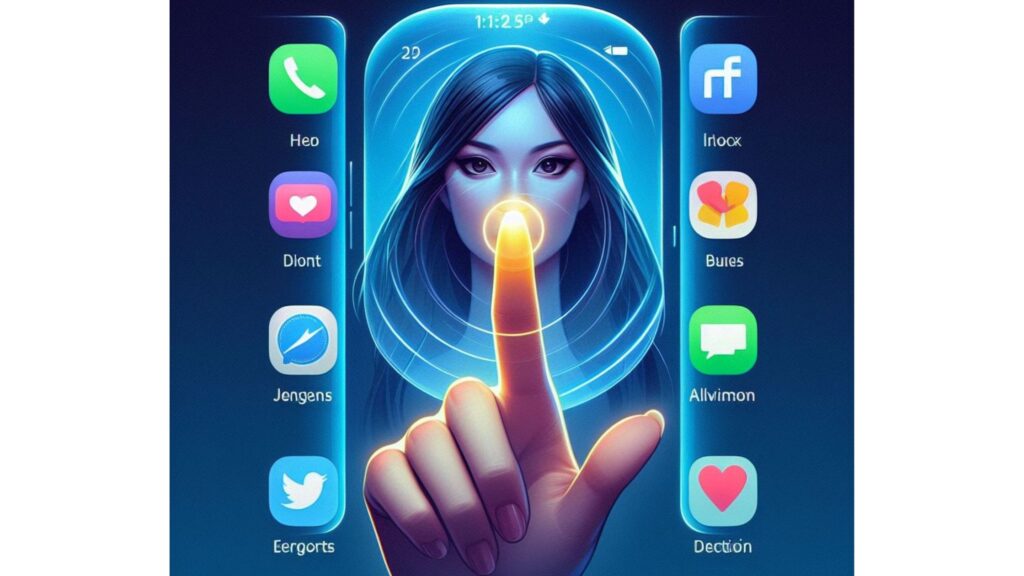Image of using a secondary finger or alternate hand to swipe home or open recent apps list drag and drop
