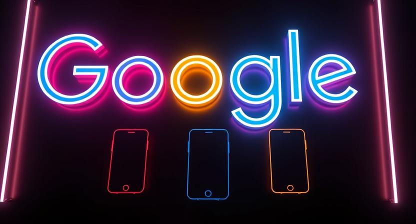 Google showcasing phones